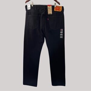 NWT Levi’s 501 Original Button Fly Straight Leg Men’s 38x34 Black Denim Jeans